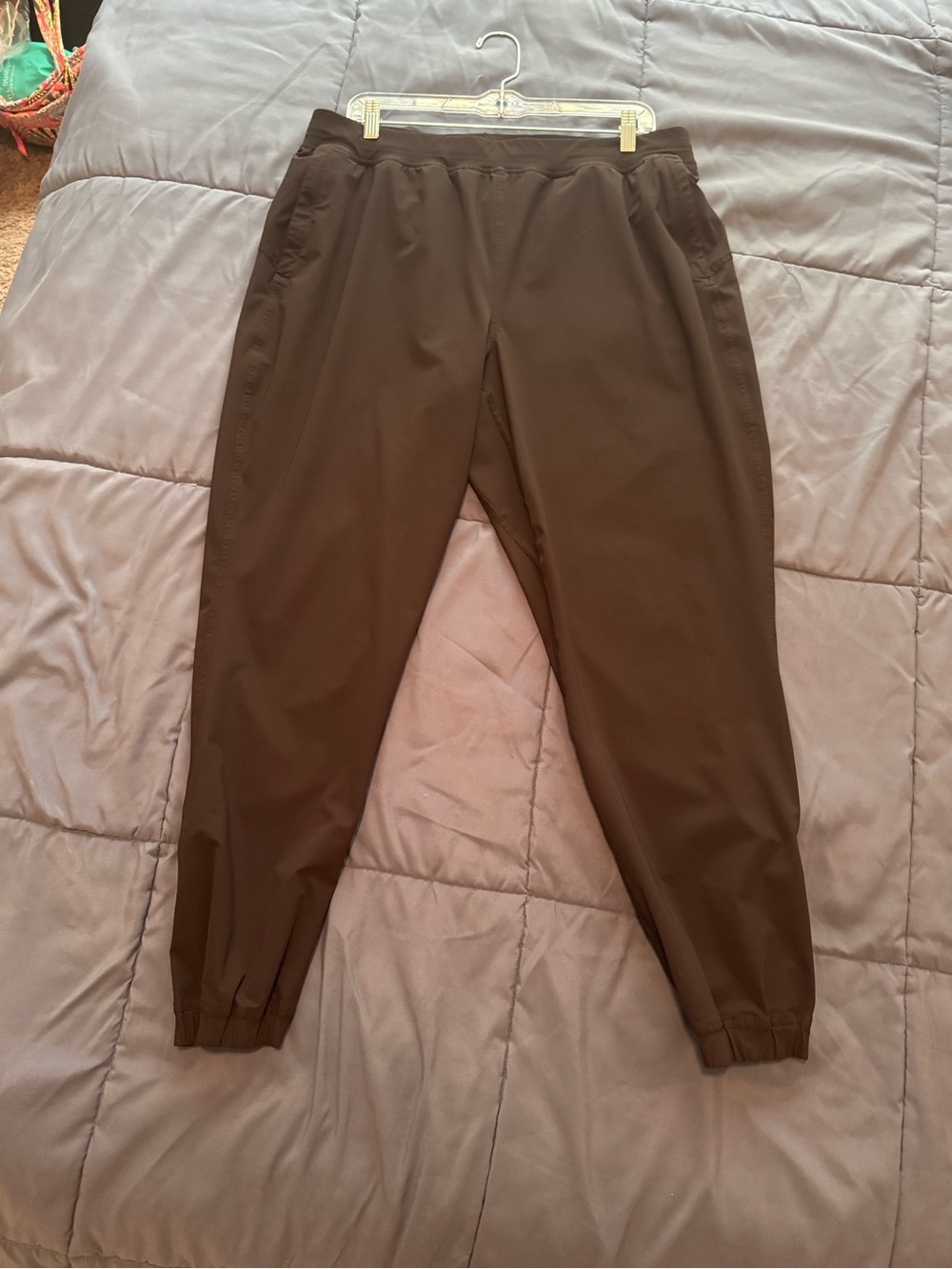 lululemon adapted state high rise jogger in black 14